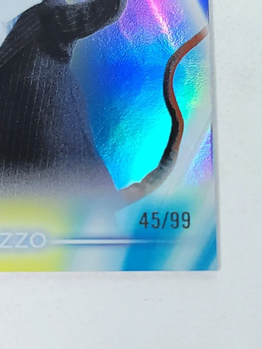 Rizzo Topps 2026 Disney Neon Holo Parallel Refractor Limited 45/99 - Picture 3 of 5